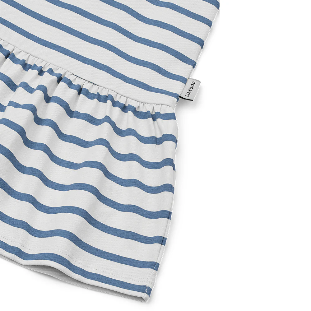 Liewood Sommerkleid 'Madden' Riverside/Creme de la Creme - Image 2