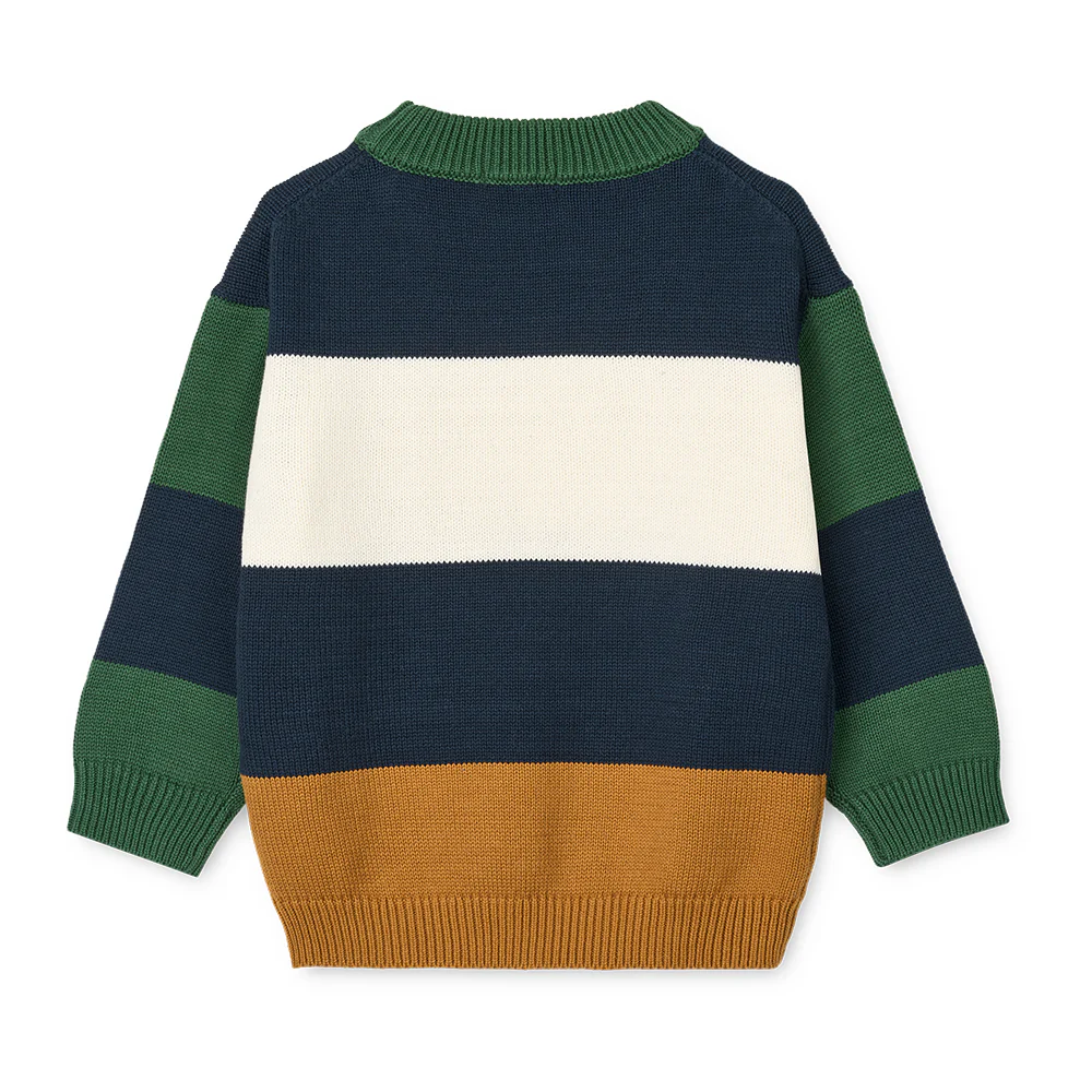 Liewood  Strickpullover 'Orlane' Classic Navy Multi Mix - Image 3