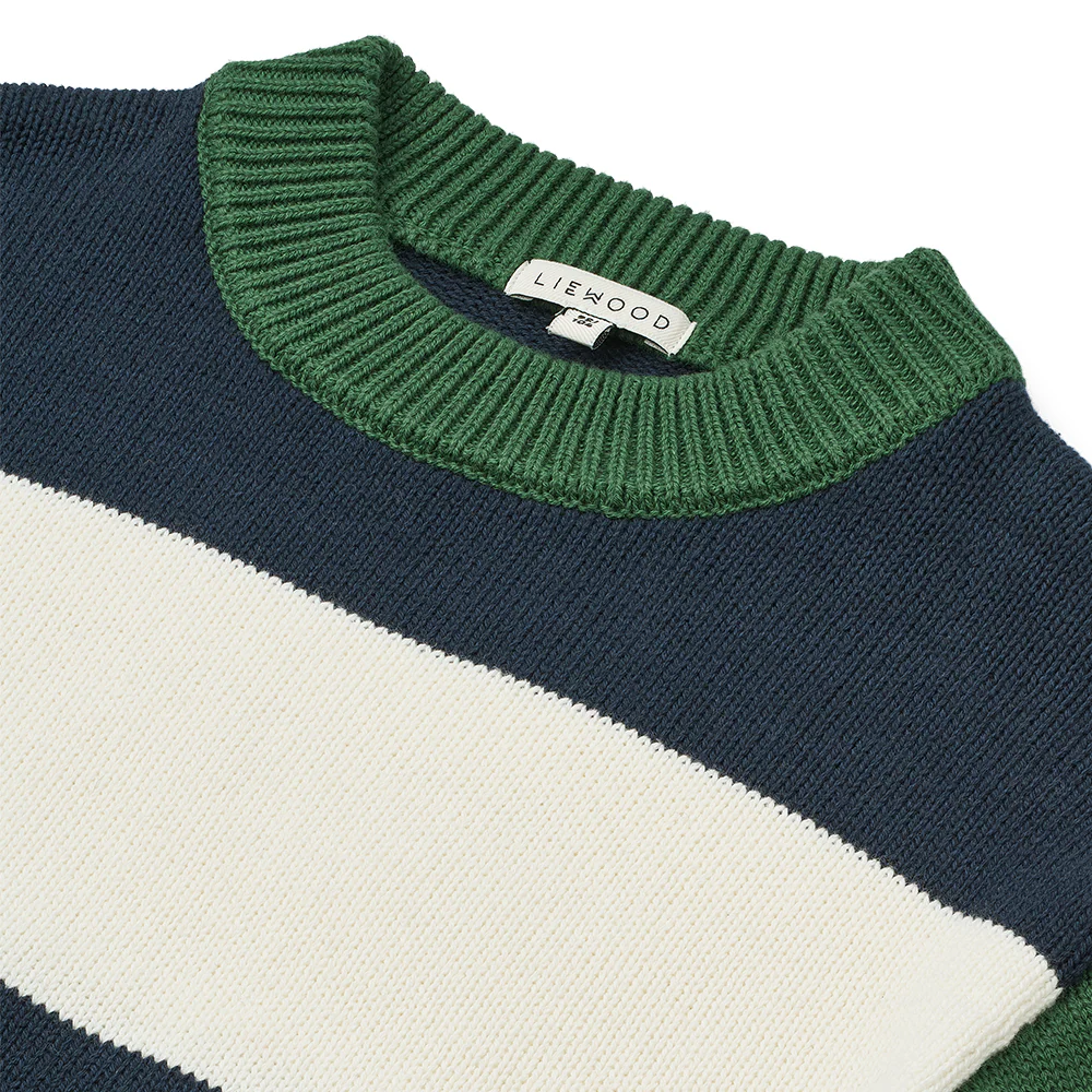 Liewood  Strickpullover 'Orlane' Classic Navy Multi Mix - Image 4
