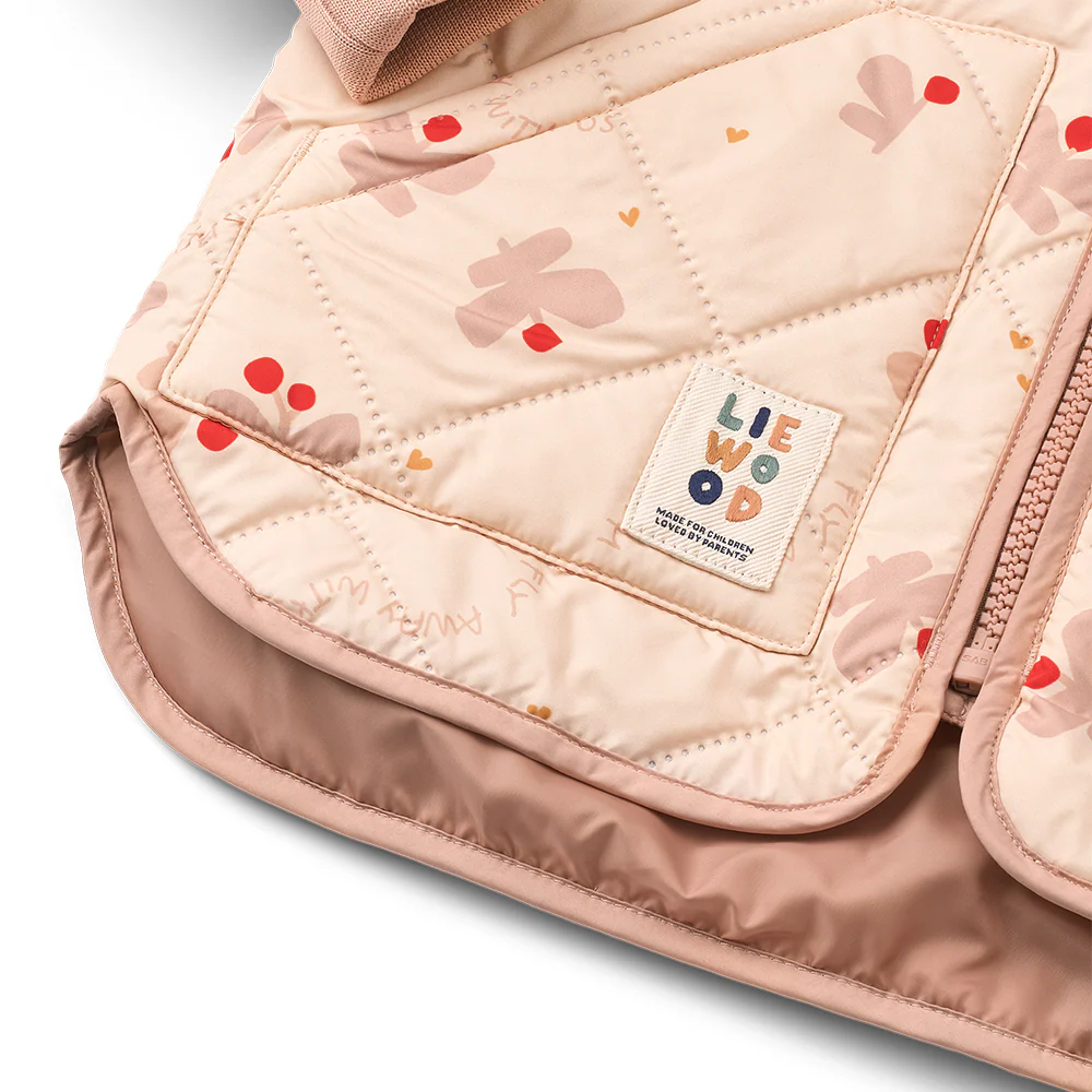 Liewood  Thermojacke/-hose Set 'Zella'  Butterfly/Apple Blossom - Image 5