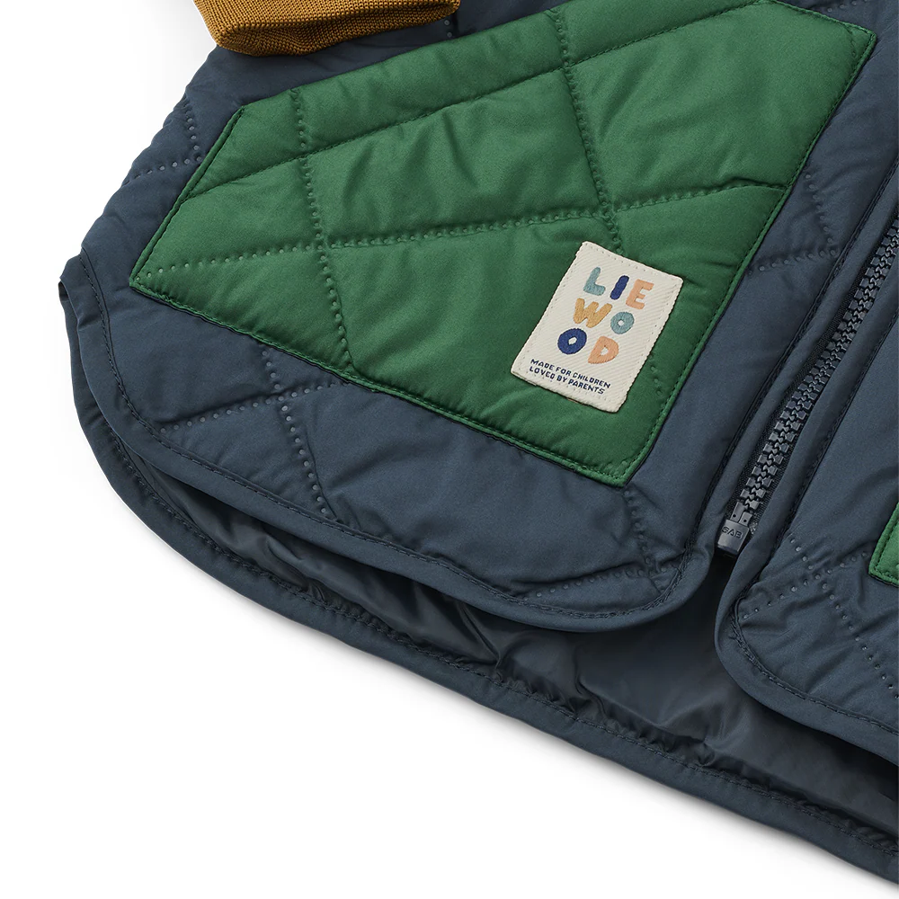 Liewood  Thermojacke 'Zella'  Classic Navy Multi mix - Image 5