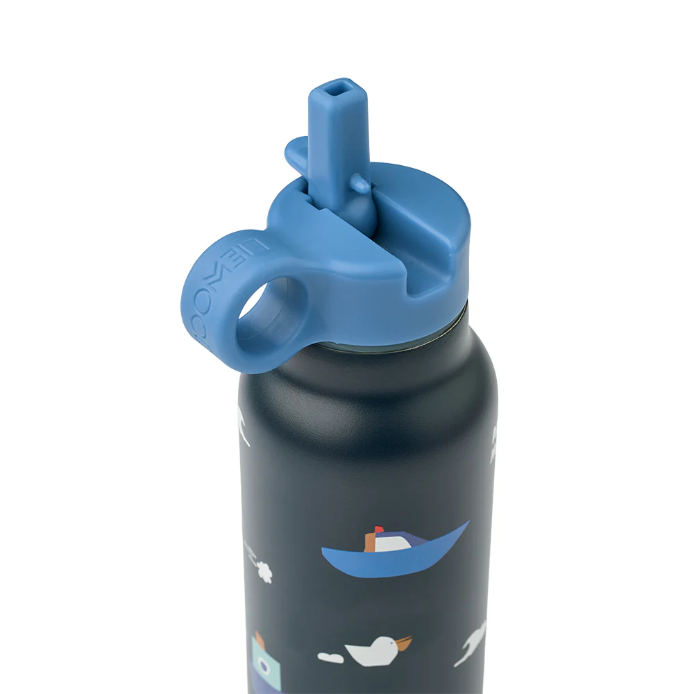 Liewood Trinkflasche 'Falk' 350 ml Sailing/Classic Navy - Image 3