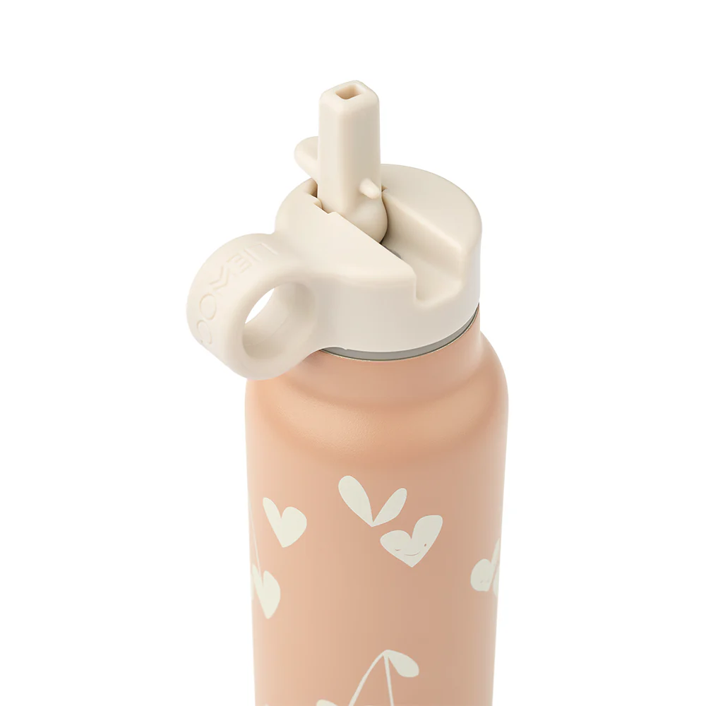 Liewood Trinkflasche 'Falk' 350 ml Sweethearts/Pale Tuscany - Image 2