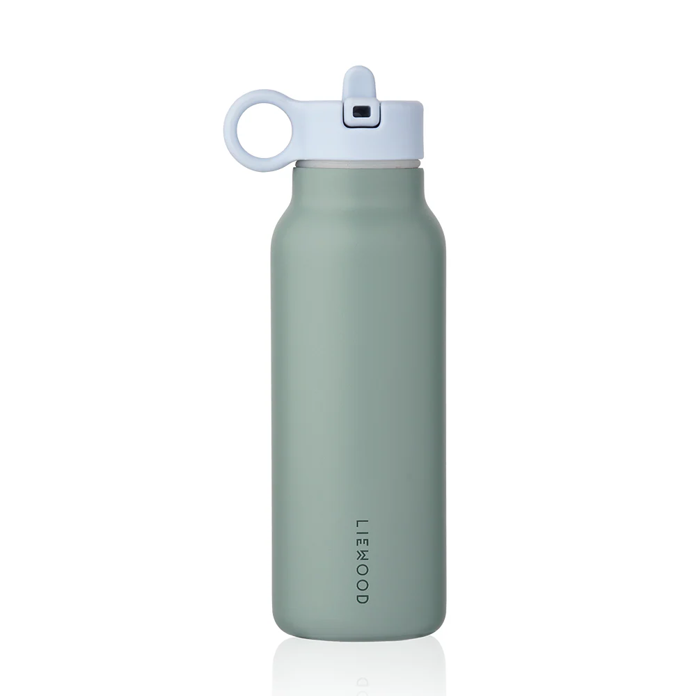 Liewood Trinkflasche mit Krokodildeckel 'Falk' 350 ml Peppermint/Garden Green - Image 2