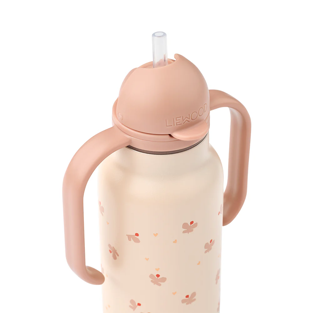 Liewood Trinkflasche 'Kimmie' 250 ml Mini Butterfly/Apple Blossom - Image 5