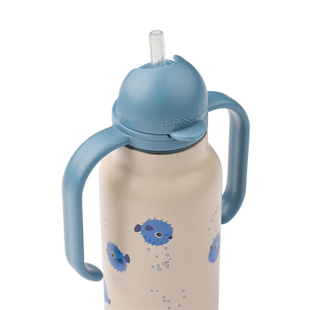 Liewood Trinkflasche 'Kimmie' 250 ml Pufferfish/Sandy - Image 3