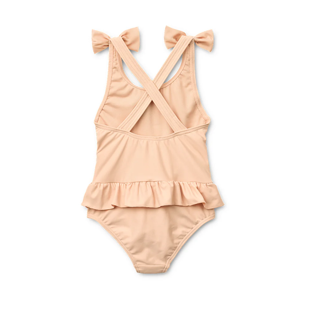 Liewood  UV-Badeanzug mit Schleifen 'Amara' Apple Blossom - Image 3