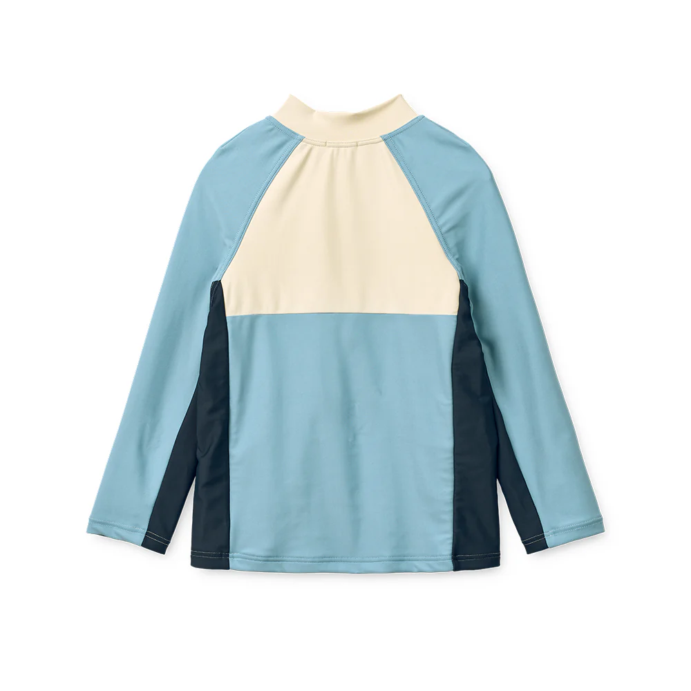 Liewood UV-Badeshirt 'Oluf' Beach Blue Mix - Image 3