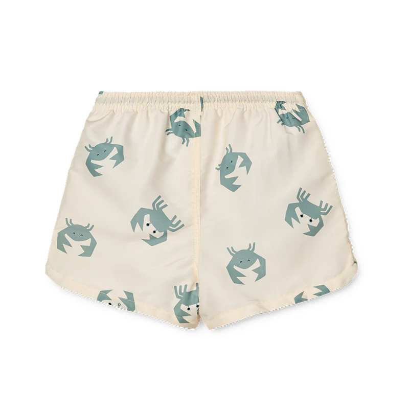 Liewood UV-Badeshorts 'Aiden' Crab/Sandy - Image 3