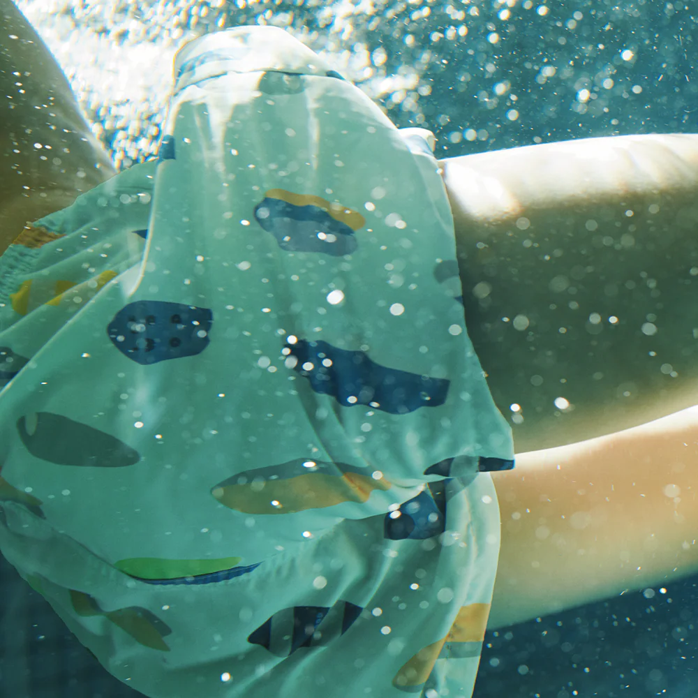 Liewood UV-Badeshorts 'Duke' Boards/Light Peppermint - Image 8
