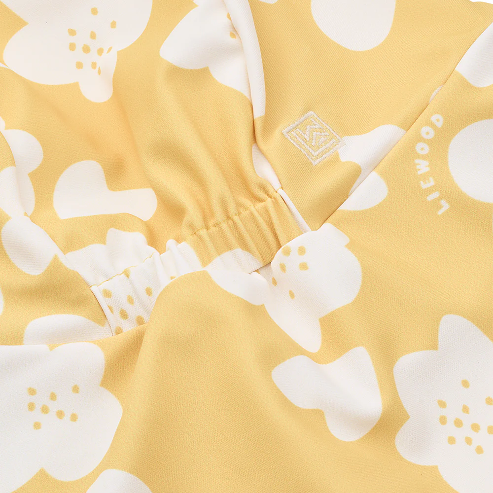 Liewood UV-Badesonnenhut 'Cecilia' Flower/Lemon Yellow - Image 4