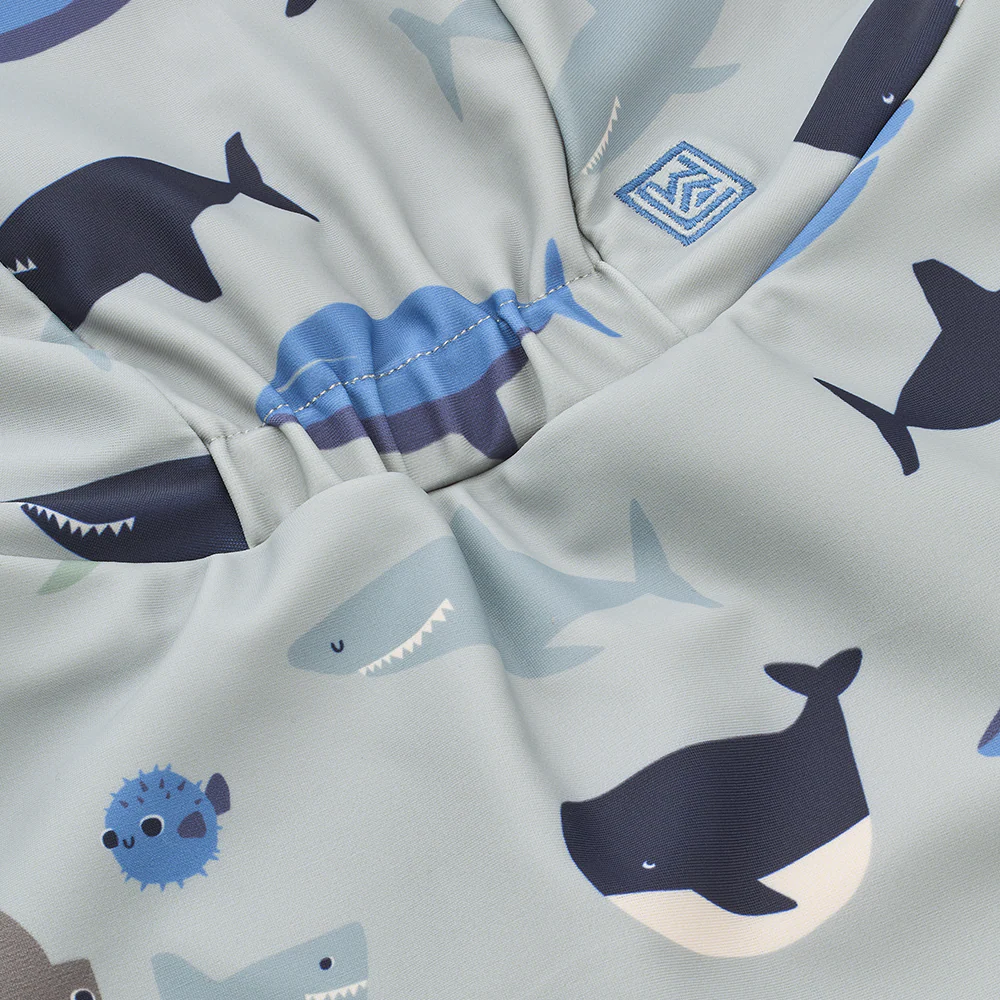 Liewood UV-Badesonnenhut 'Cecilia' Shark/Dove Blue - Image 4
