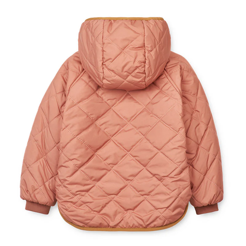 Liewood  Wendbare Thermojacke 'Jackson' Tuscany Rose Mix - Image 4