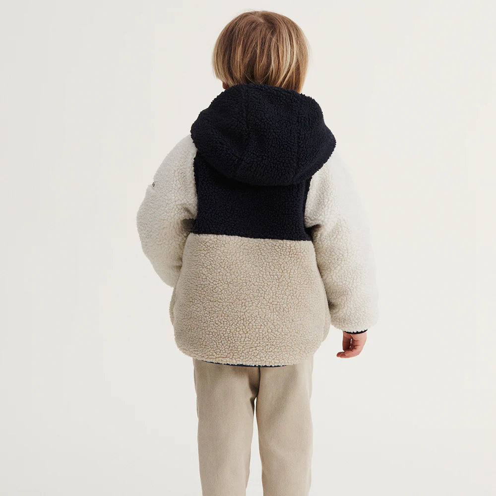 Liewood Wendbare Thermojacke 'Jackson' Whale Blue Multi Mix - Image 10