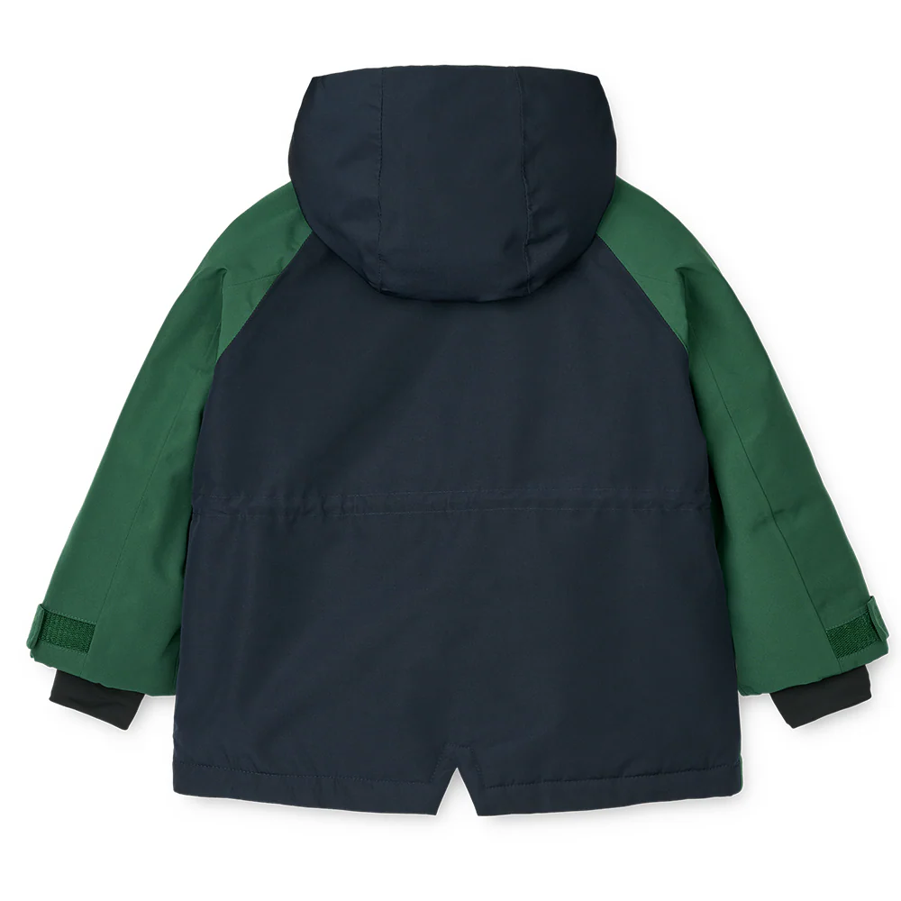 Liewood  Winter/Ski-Jacke 'Kalle' Classic Navy/Garden Green - Image 3