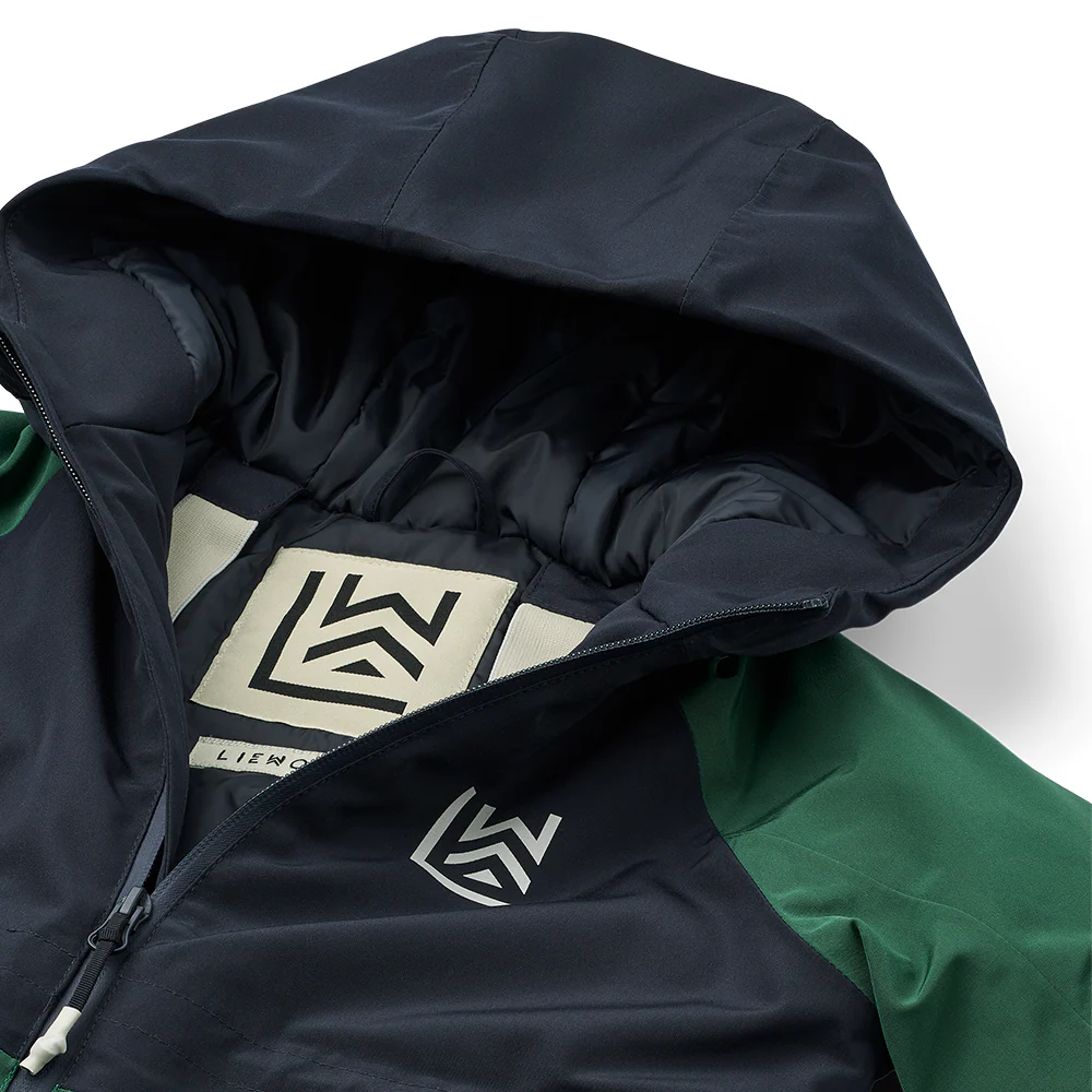 Liewood  Winter/Ski-Jacke 'Kalle' Classic Navy/Garden Green - Image 6