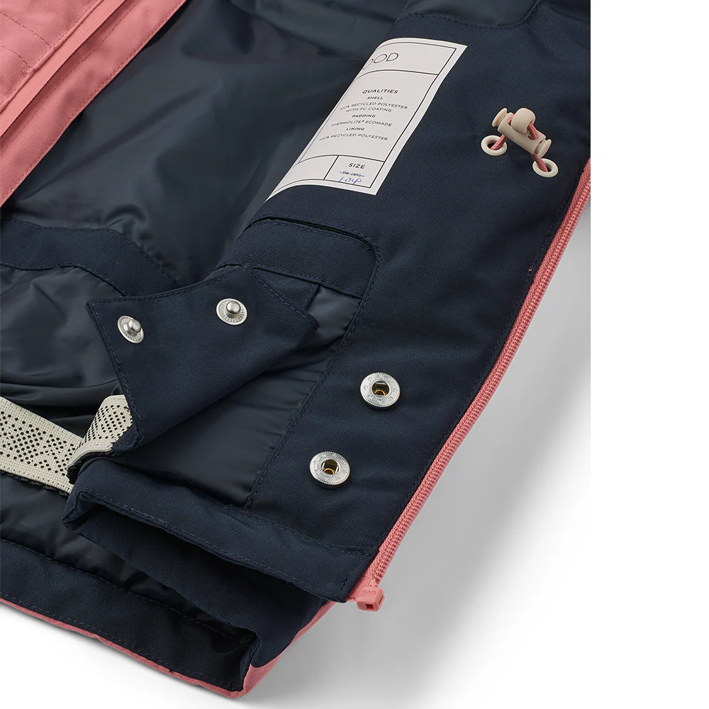 Liewood  Winter/Ski-Jacke 'Kalle' Dusty Rose/Classic Navy - Image 6