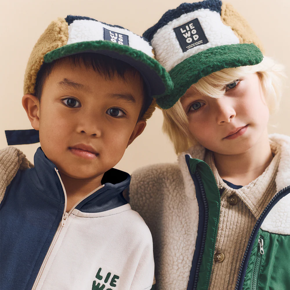 Liewood Zip-Up Sweatshirt 'Cassius' Classic Navy Multi Mix - Image 4
