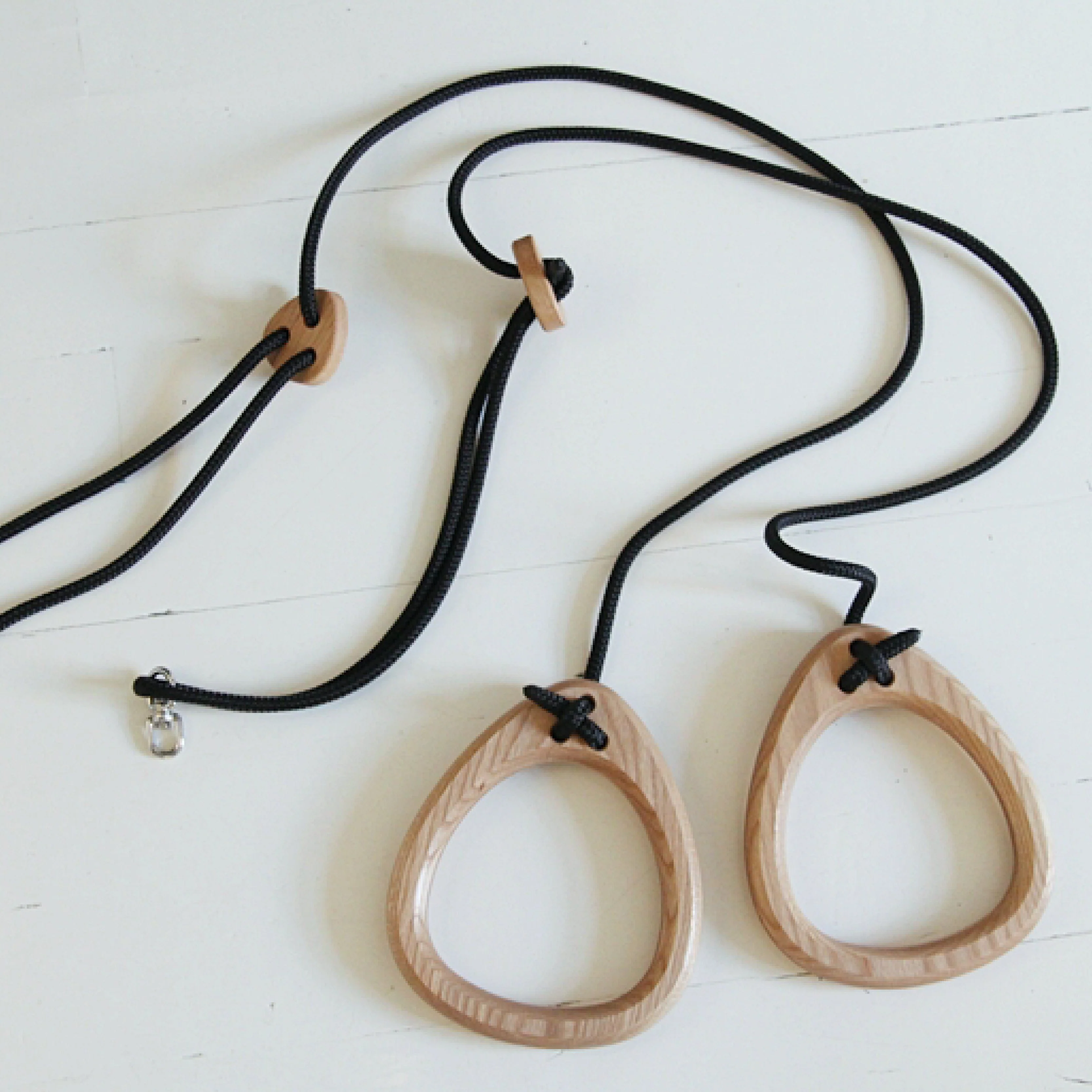 Lillagunga  Turnringe 'Rings'   Eiche/Schwarz - Image 4