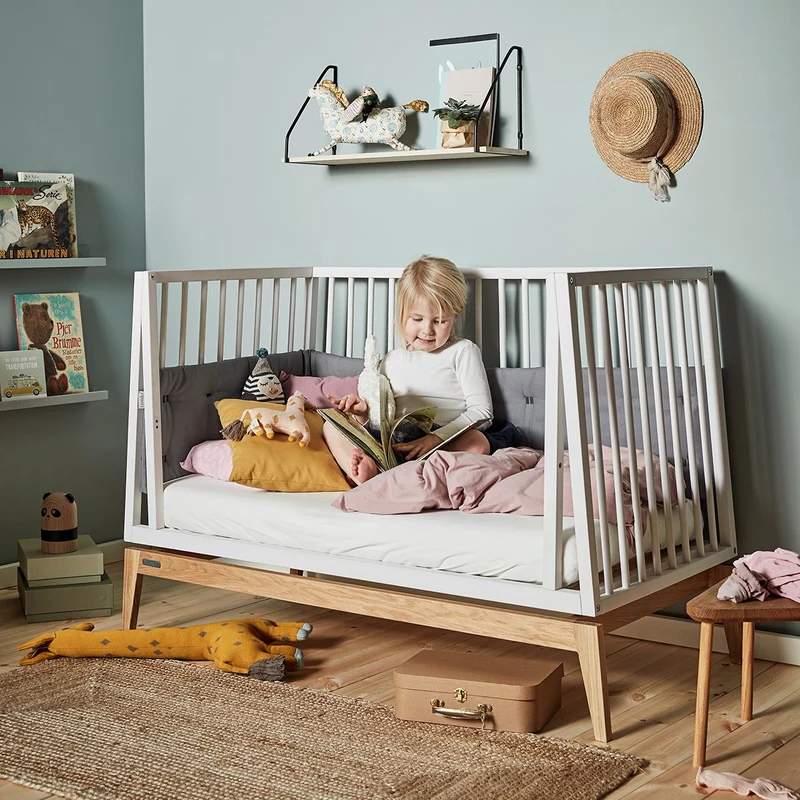 Leander  Nestchen Bio-Baumwolle  Cool Grey - Image 4