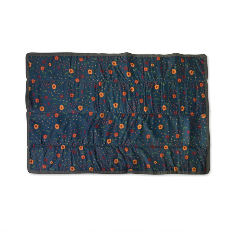 Little Unicorn  Picknickdecke Gross  Midnight Poppy - Image 8