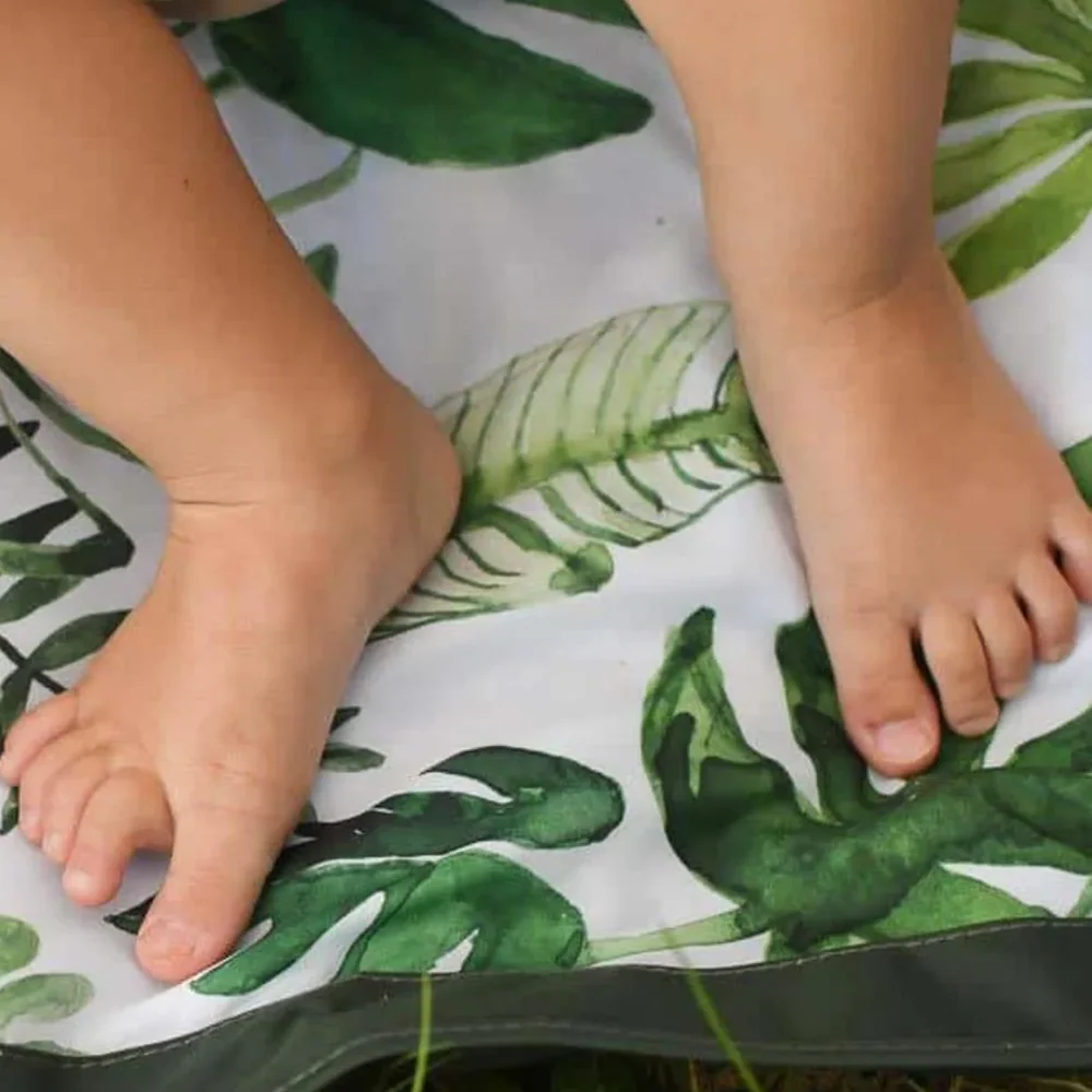 Little Unicorn  Picknickdecke  Tropical Leaf - Image 7