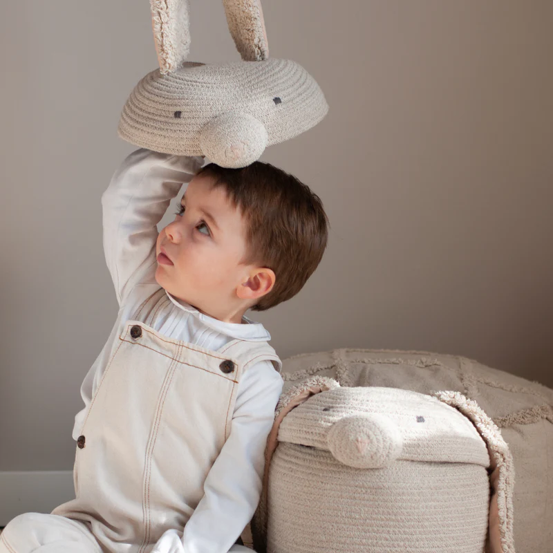 Lorena Canals  Aufbewahrungskorb mit Deckel 'Rita the Rabbit'  Beige - Image 2