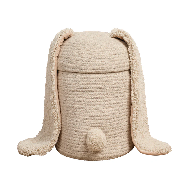 Lorena Canals  Aufbewahrungskorb mit Deckel 'Rita the Rabbit'  Beige - Image 5