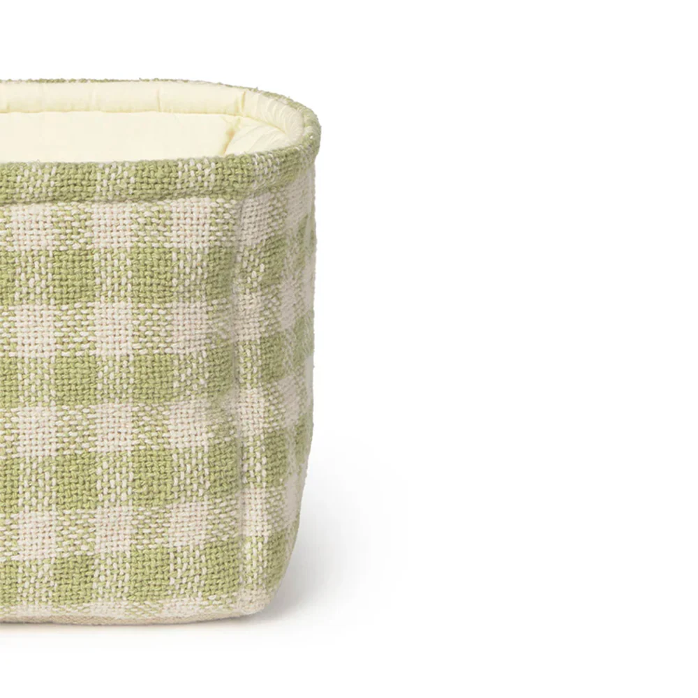 Lorena Canals Aufbewahrungskorb 'Vichy' Matcha - Image 5