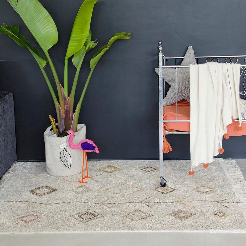 Lorena Canals  Baumwollteppich Kaarol Earth waschbar  Beige/Natur - Image 2