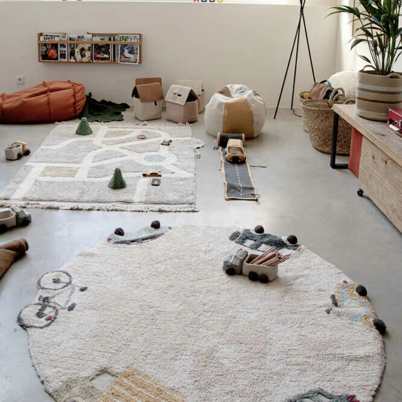 Lorena Canals  Baumwollteppich 'Wheels' - Image 5