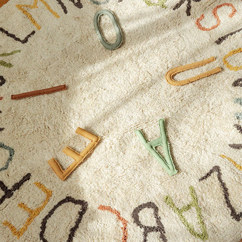 Lorena Canals waschbarer Baumwollteppich 'Color and Letters' ABC - Image 6