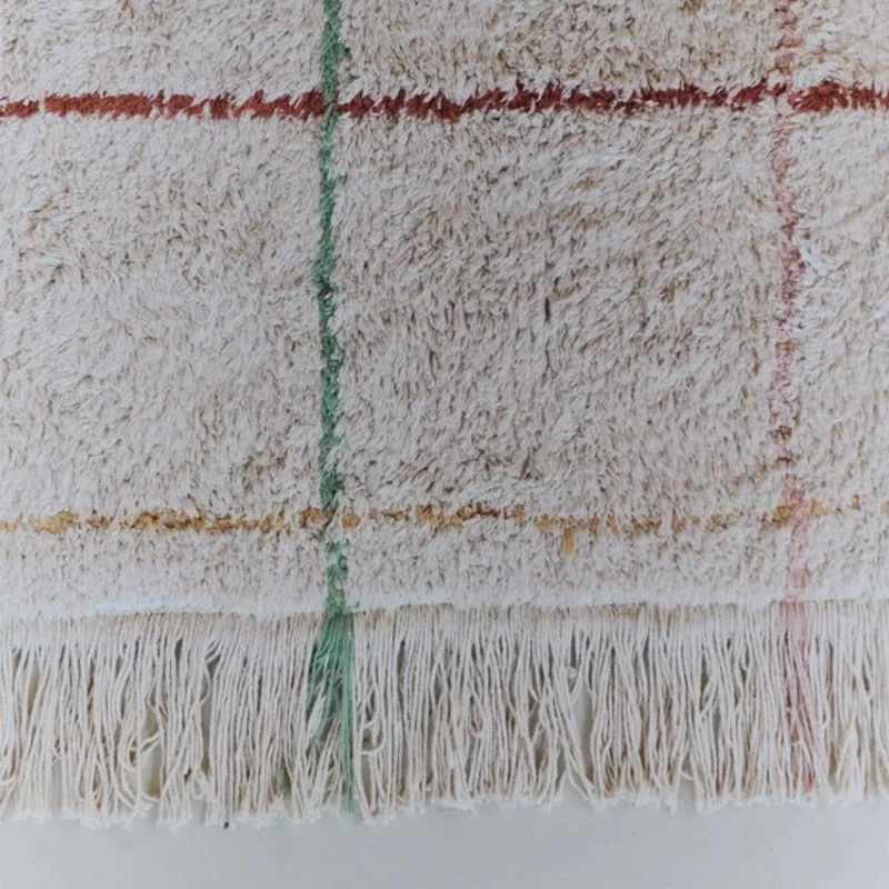 Lorena Canals waschbarer Baumwollteppich mit Streifen Natural - Image 3