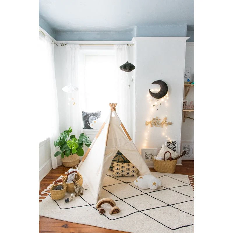 Lorena Canals  Baumwollteppich Berber waschbar  Beige - Image 10