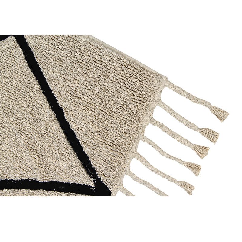 Lorena Canals  Baumwollteppich Berber waschbar  Beige - Image 4