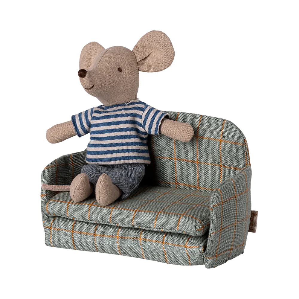 Maileg  Bettsofa  'Maus' Checker - Image 3
