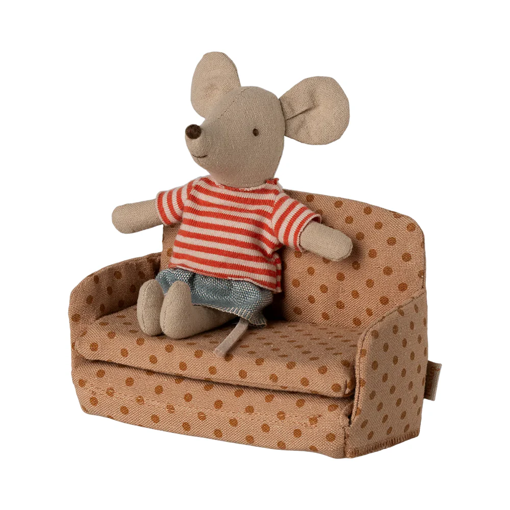 Maileg  Bettsofa  'Maus' Dots - Image 3