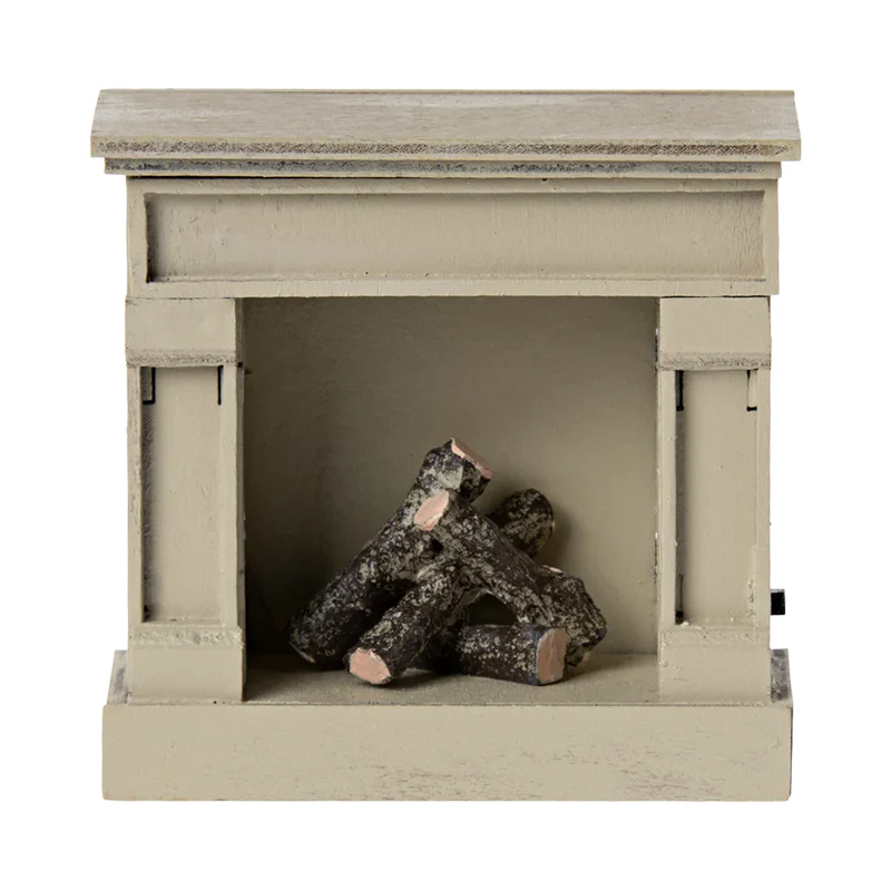 Maileg  Kamin 'Maus' Off-White - Image 2