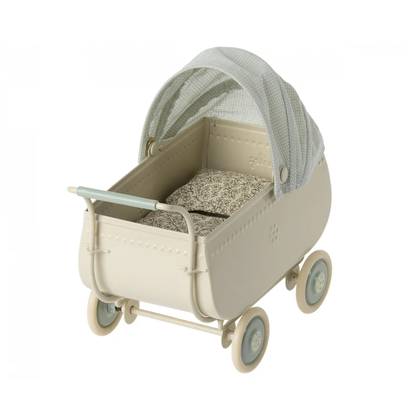 Maileg  Kinderwagen 'Mikro'  Blau - Image 3