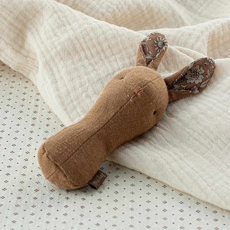 Maileg 'Lullaby Friends' Hasen Rassel Chocolate - Image 2