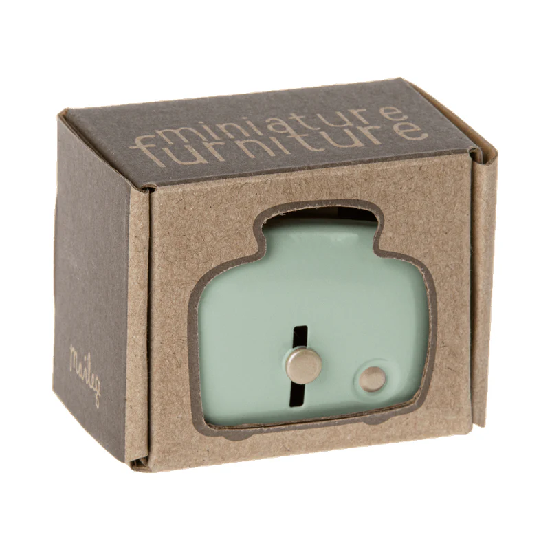 Maileg  Miniature Toaster & Brot  Minze - Image 2