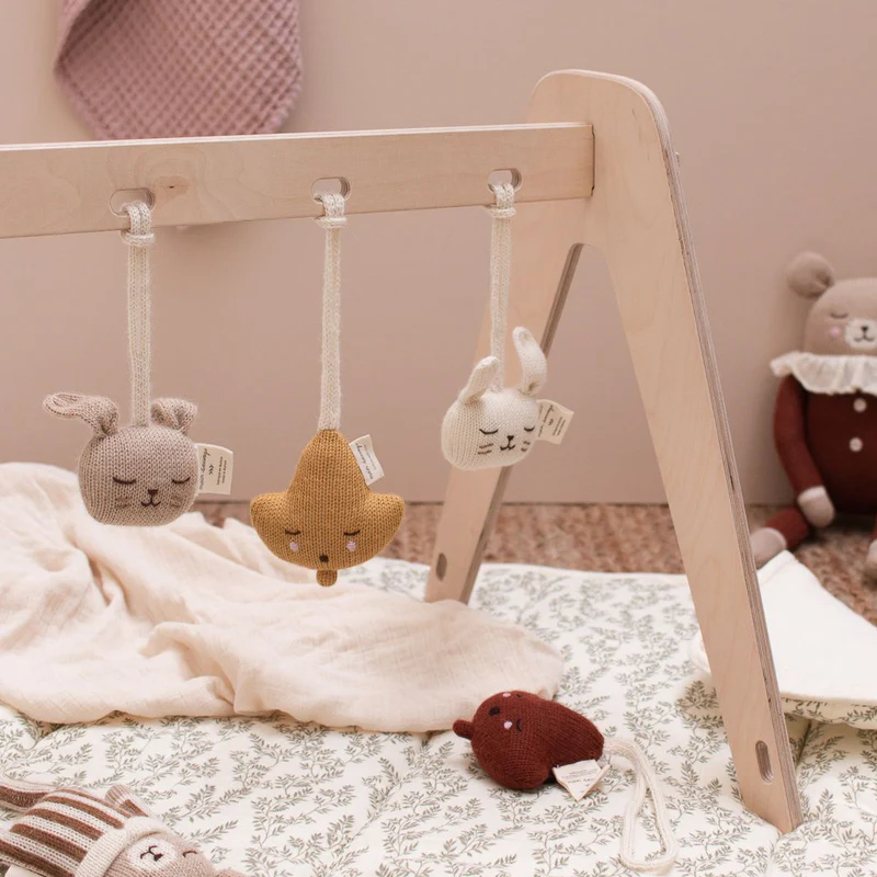Main Sauvage  Anhänger für Spielbogen/Baby Gym 'Bunny'  Ecru - Image 2