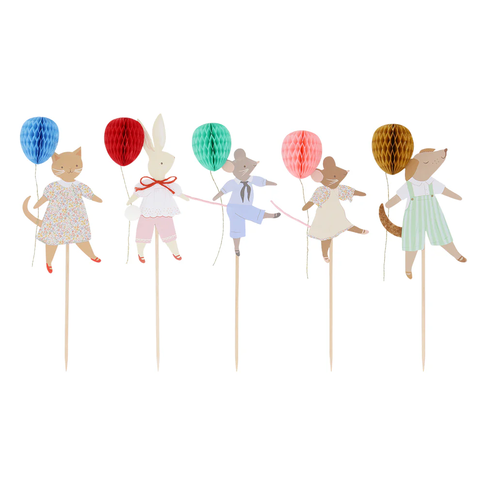 Meri Meri Cake Topper Animal Friends - Image 3