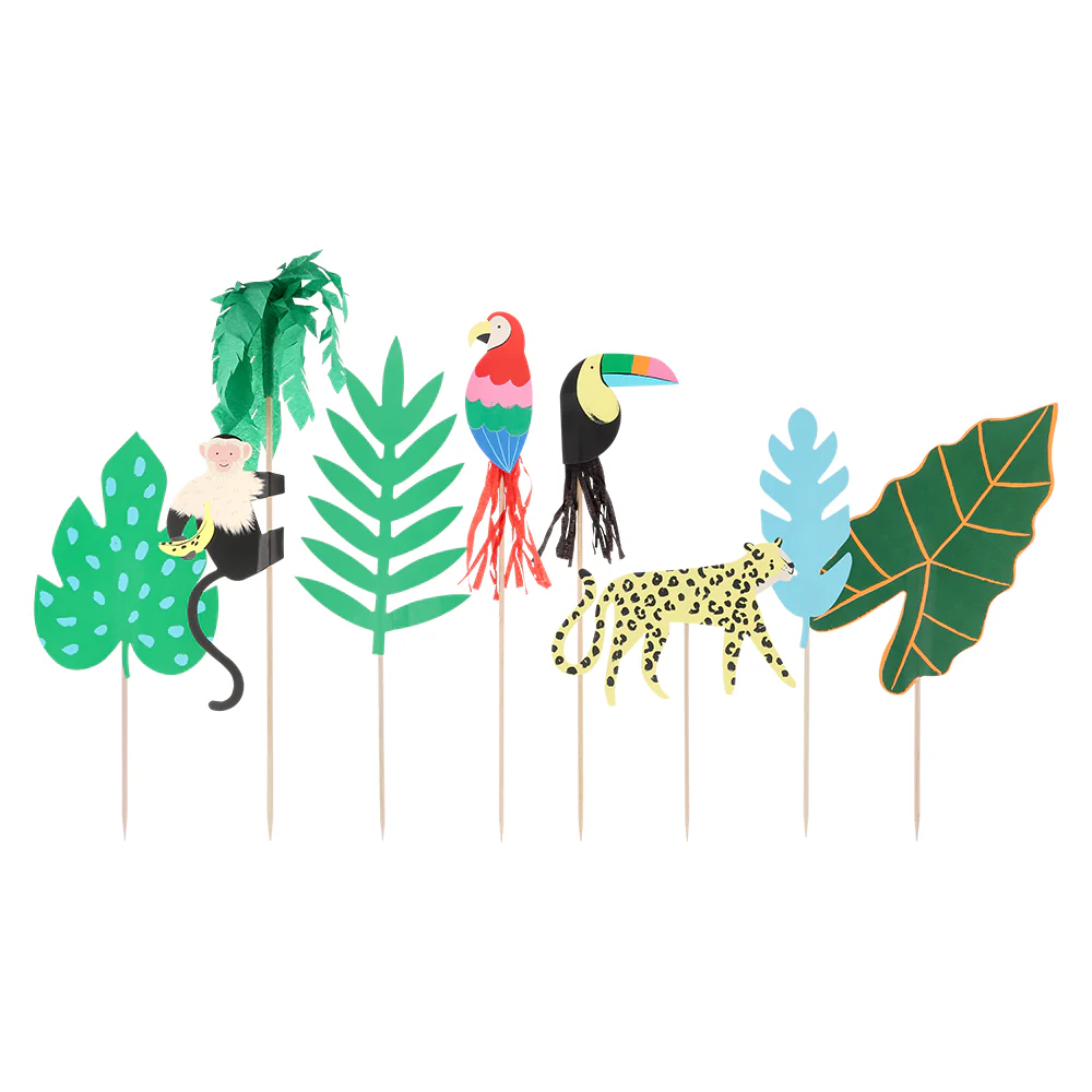 Meri Meri Cake Topper Jungle Jamboree - Image 3