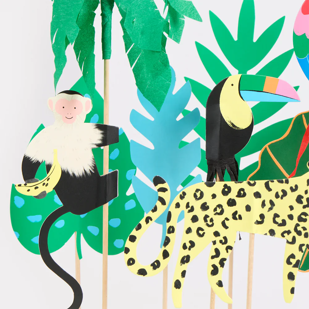 Meri Meri Cake Topper Jungle Jamboree - Image 4
