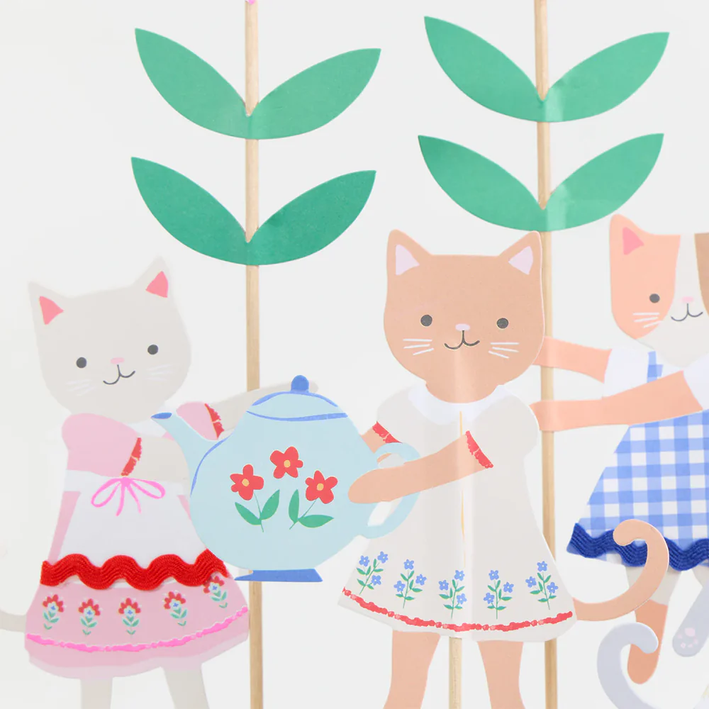 Meri Meri Cake Topper Kitten Club - Image 4