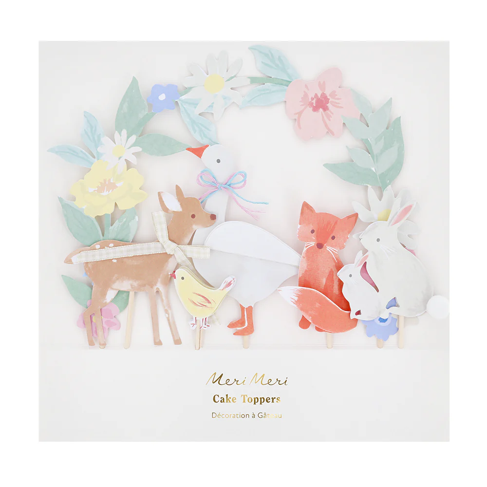 Meri Meri Cake Topper Little Animals - Image 3