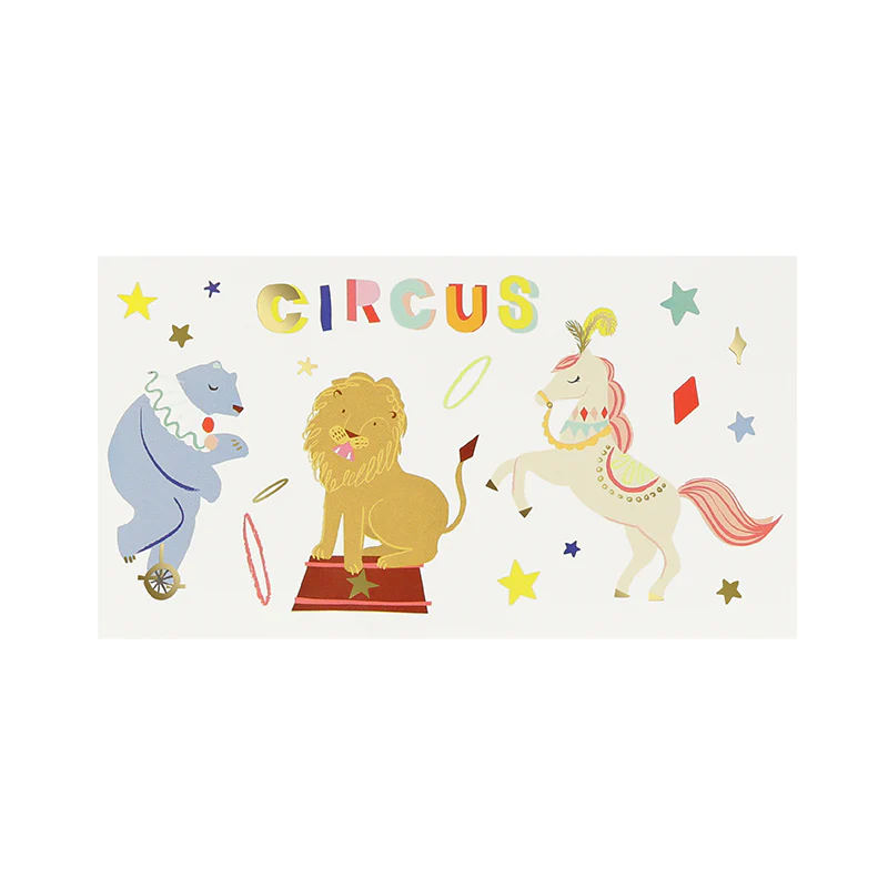 Meri Meri Kindertattoos 'Circus' - Image 3