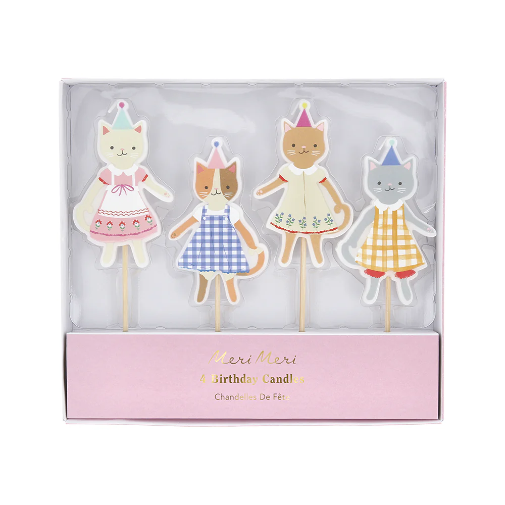Meri Meri Kuchen Kerzen  Kitten Club - Image 2