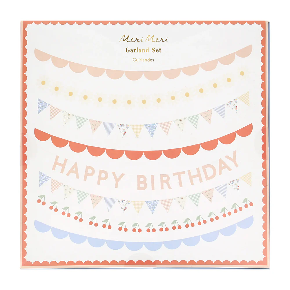 Meri Meri Party Wimpelkette Patchwork - Image 3